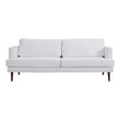 cream colored sectional couches Modway Furniture Sofas and Armchairs Sofas and Loveseat White