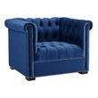 black room chair Modway Furniture Sofas and Armchairs Midnight Blue