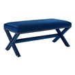 ottoman ivory Modway Furniture Benches and Stools Navy