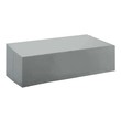 sectional sofa that comes in pieces Modway Furniture Gray