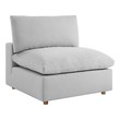 grey accent armchair Modway Furniture Sofas and Armchairs Light Gray