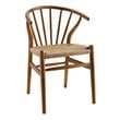 dining chair set Modway Furniture Dining Chairs Walnut
