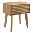 birch end table Modway Furniture Case Goods Oak