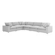 red modern sofa Modway Furniture Sofas and Armchairs Light Gray