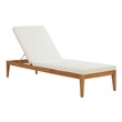 lounge dining patio set Modway Furniture Daybeds and Lounges Natural White