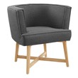 balloon chair Modway Furniture Sofas and Armchairs Gray