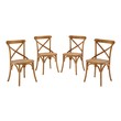 navy kitchen chairs Modway Furniture Dining Chairs Walnut