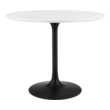 high top table and chairs for 6 Modway Furniture Bar and Dining Tables Black White
