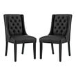 farmhouse dining room Modway Furniture Dining Chairs Dining Room Chairs Black