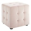 button tufted accent chair Modway Furniture Lounge Chairs and Chaises Pink