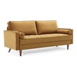 small apartment sectional Modway Furniture Sofas and Armchairs Cognac