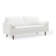 circle sectional sofa Modway Furniture Sofas and Armchairs White