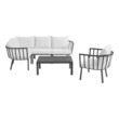 sectional couch covers outdoor Modway Furniture Sofa Sectionals Gray White