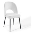contemporary velvet dining chairs Modway Furniture Dining Chairs Black White