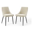 clear acrylic dining chairs Modway Furniture Dining Chairs Black Beige