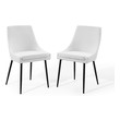 mid century modern dining set with bench Modway Furniture Dining Chairs Black White