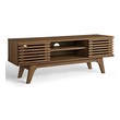 tv stand with hutch Modway Furniture Walnut