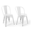 2 dining chairs Modway Furniture Dining Chairs White