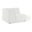 sectional couch dark grey Modway Furniture Sofas and Armchairs White