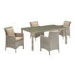 ora outdoor furniture Modway Furniture Sofa Sectionals Light Gray Beige