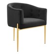 accent chair styles Modway Furniture Sofas and Armchairs Black