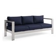 cheap small sectionals for apartments Modway Furniture Sofa Sectionals Silver Navy