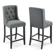 counter height bar stools with backs and swivel Modway Furniture Bar and Counter Stools Gray