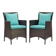 used dining chairs near me Modway Furniture Sofa Sectionals Brown Turquoise