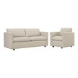 pink sectional sleeper sofa Modway Furniture Sofas and Armchairs Sofas and Loveseat Beige