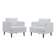 white chair Modway Furniture Sofas and Armchairs White