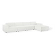 sleeper sectional sofa near me Modway Furniture Sofas and Armchairs White