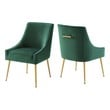 modern high top table and chairs Modway Furniture Dining Chairs Green