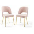 small dining table and chairs set Modway Furniture Dining Chairs Pink
