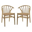 silver velvet dining chairs Modway Furniture Dining Chairs Natural