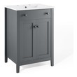 72 inch bathroom vanity clearance Modway Furniture Vanities Gray White