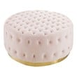 wooden storage stool seat Modway Furniture Sofas and Armchairs Pink