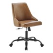 grey desk chair Modway Furniture Office Chairs Black Tan