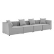 dark gray sectional couch Modway Furniture Sofa Sectionals Gray