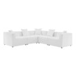 black sleeper sofa sectional Modway Furniture Sofa Sectionals White