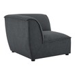 velvet loveseat sleeper Modway Furniture Sofas and Armchairs Charcoal