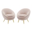 pink side chairs Modway Furniture Sofas and Armchairs Pink