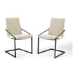 dining room set near me Modway Furniture Dining Chairs Black Beige