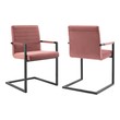 dining room modern farmhouse Modway Furniture Dining Chairs Dusty Rose