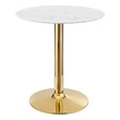 dining table size for 8 Modway Furniture Bar and Dining Tables Gold White
