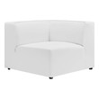 cheap small sectional Modway Furniture Sofas and Armchairs White
