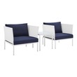 set of cushions for sofa Modway Furniture Sofa Sectionals White Navy