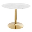 dining table and 6 chairs sale Modway Furniture Bar and Dining Tables Gold White