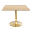 dining table for sale near me Modway Furniture Bar and Dining Tables Gold Natural
