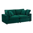 furniture sleeper sofa Modway Furniture Sofas and Armchairs Green