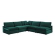 white leather sofa sleeper Modway Furniture Sofas and Armchairs Green